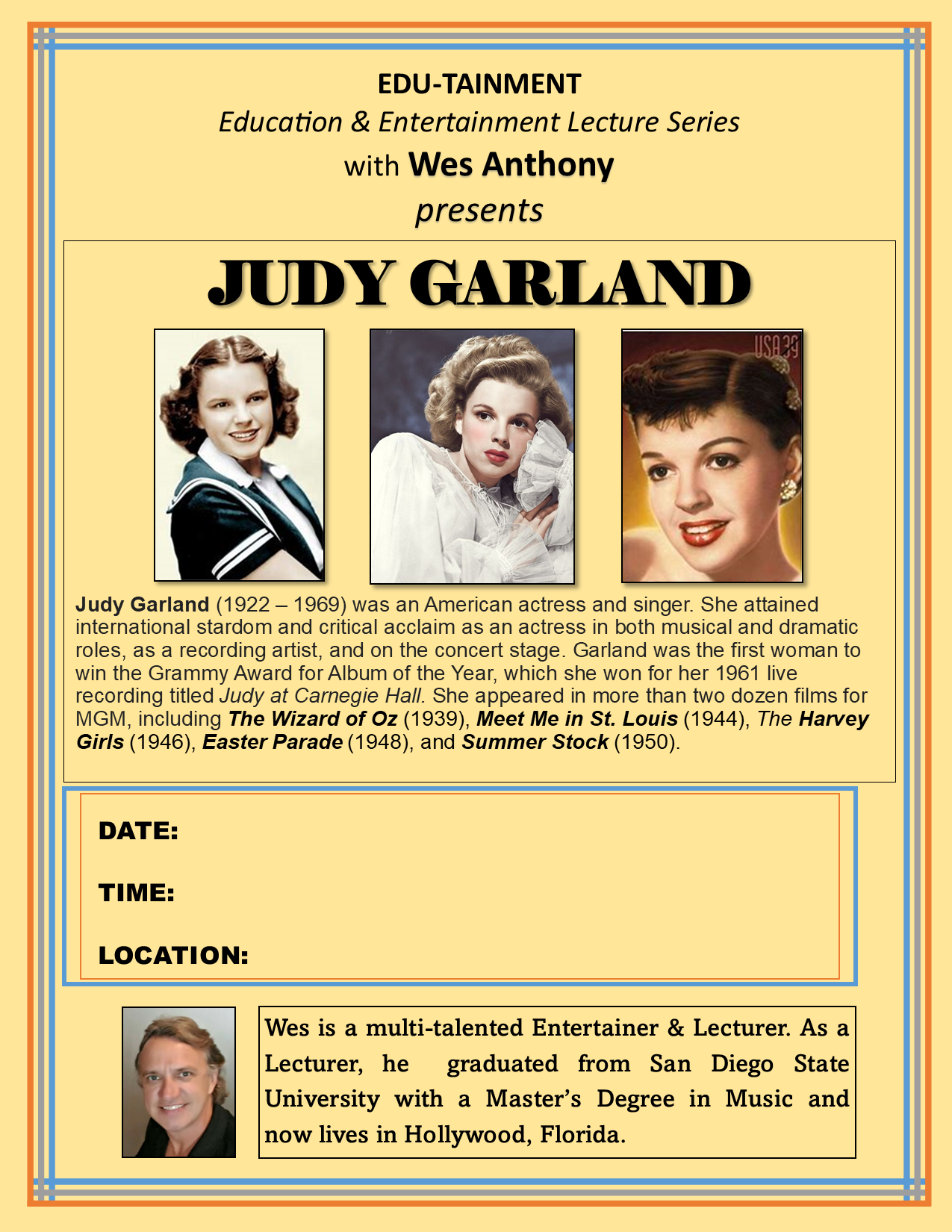 JUDY GARLAND